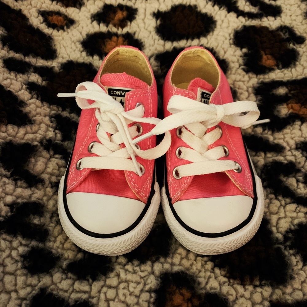 NEW Infant/Toddler Converse Shoes Hot Pink